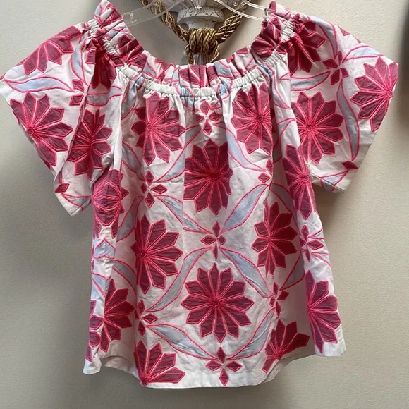 New Women’s Maeve Embroidered Off-The-Shoulder Blouse By Anthropologie!!🔥🔥🔥 - Picture 10 of 15